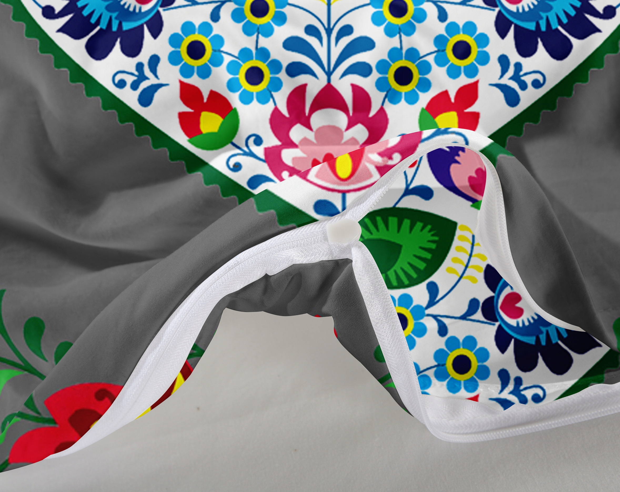 KOMPLET POŚCIEL 3D BAWEŁNA 200x220 + PRZEŚCIERADŁO Długość poszewki na kołdrę 220 cm