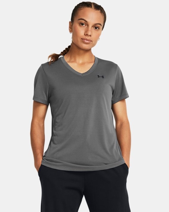 Koszulka Damska Sportowa Under Armour Tech Ssv- Solid Sm