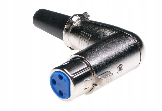 

Gniazdo Xlr Mikrofonowe 3 Pin Kątowe
