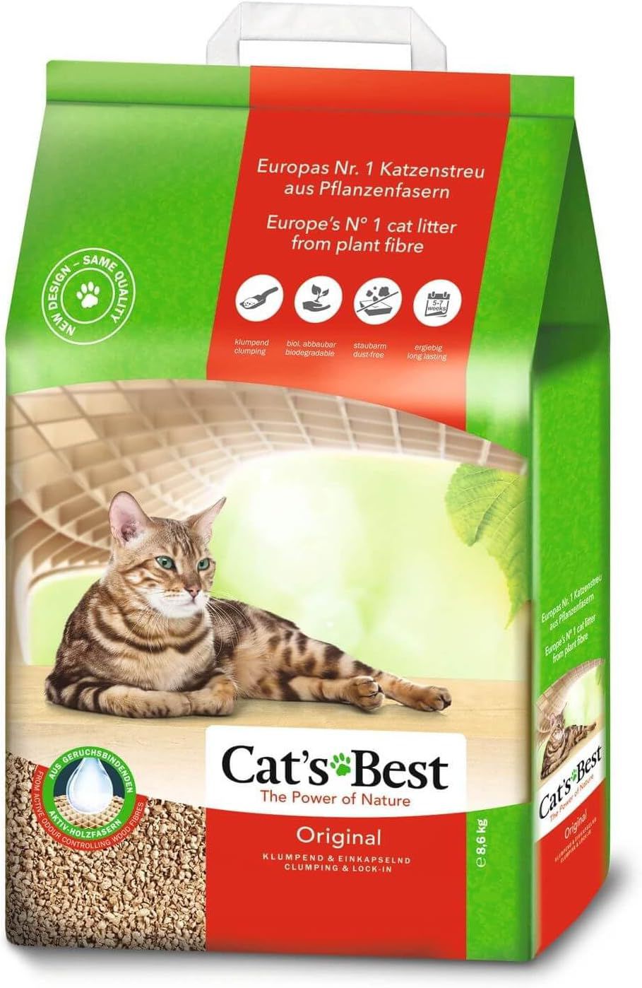 Levně Jrs Petcare Cats Best Original 20L Stelivo pro kočky