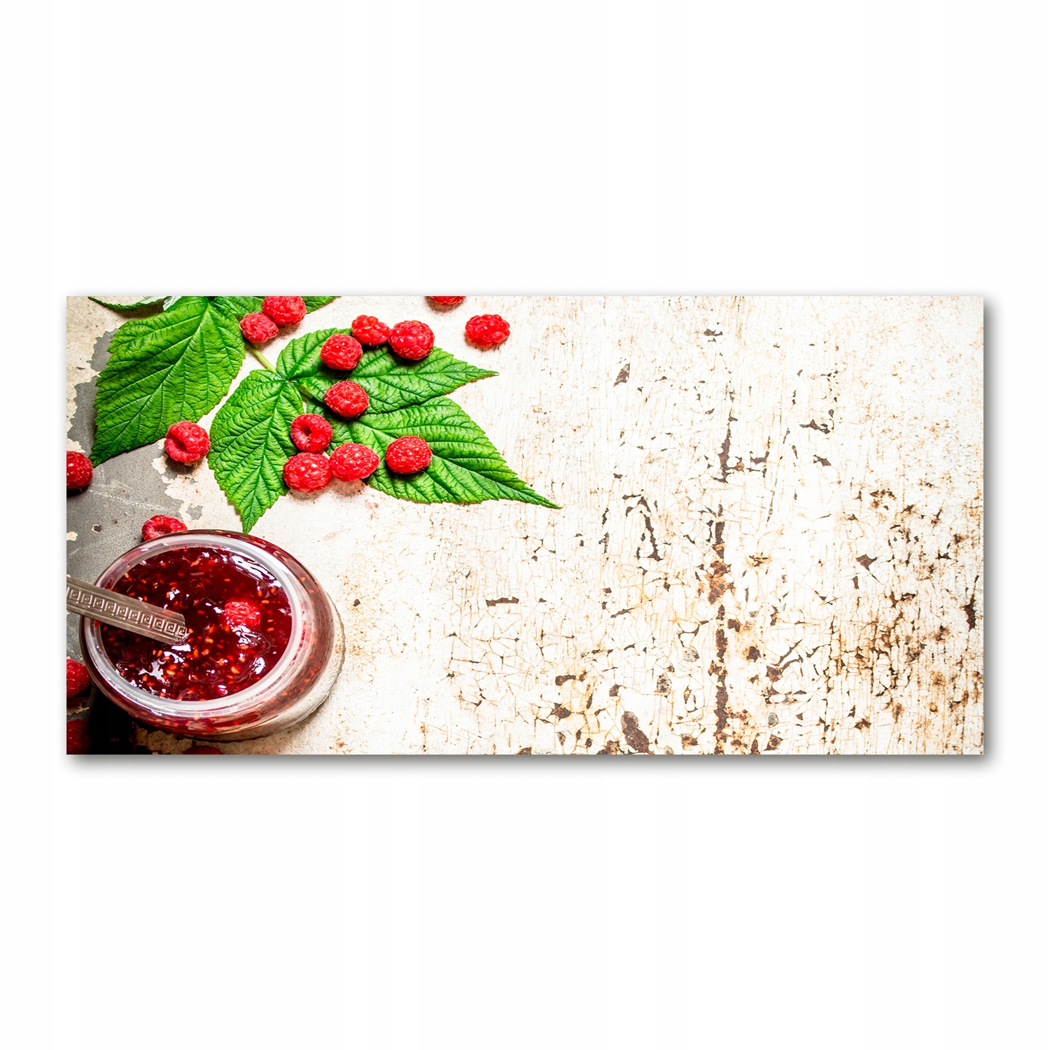 

Foto obraz akryl zdjęcie Malinowy dżem 120X60 cm