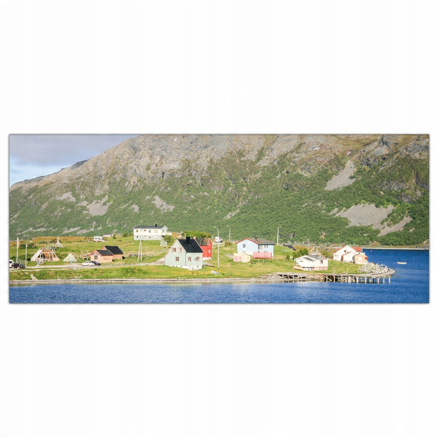 

Obraz na szkle Foto Islandia Wioska Wyspa 125x50