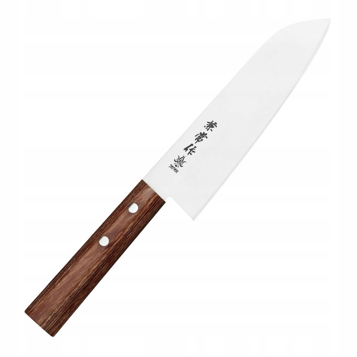Kanetsune 555 DSR-1K6 Japonský kuchynský nôž Santoku na zeleninu 58 Hrc 16,5 cm