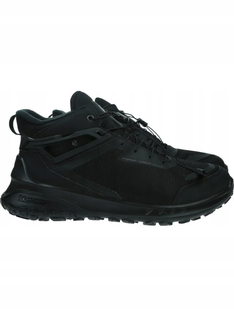 Pánské voděodolné outdoorové boty Nad Kotník Ecco Ult-trn M Black 824294-51052