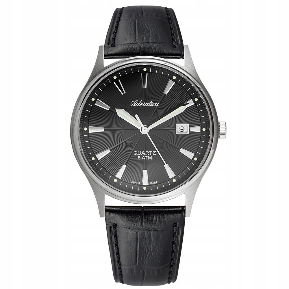 Pánské Hodinky Adriatica na řemínku A1171.4214Q – Quartzové hodinky Swiss Made