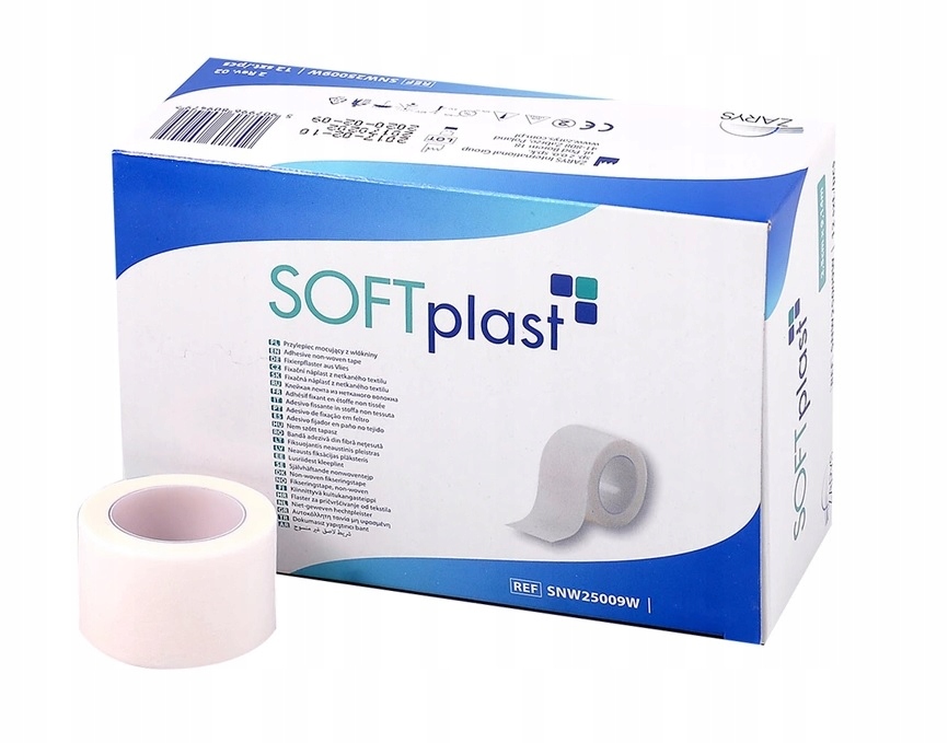 

Plaster Włókninowy przylepiec 5m x 2,5cm 12 sztuk