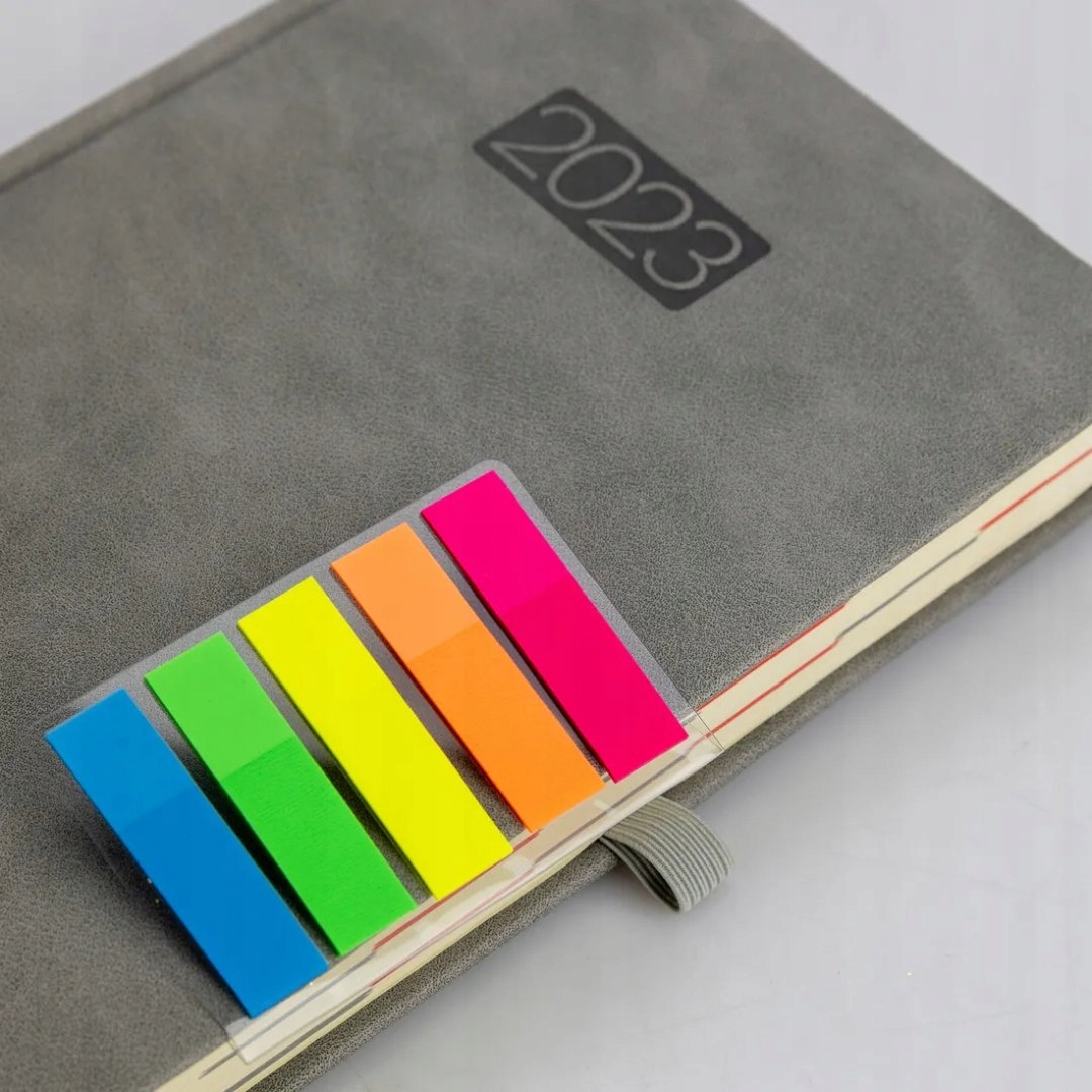 ZAKŁADKI INDEKSUJĄCE 100SZT NEONOWE SAMOPRZYLEPNE Marka Kugo