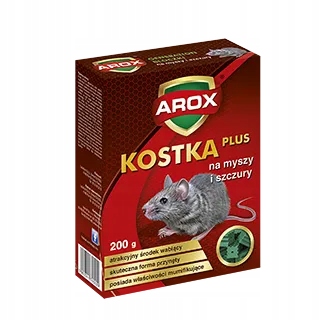

Arox Trutka na myszy i szczury Kostka Plus, 200 g