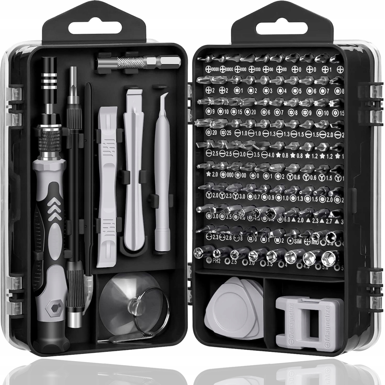 ZESTAW ŚRUBOKRĘTÓW PRECYZYJNYCH WKRĘTAK BITY 115w1 Marka BG