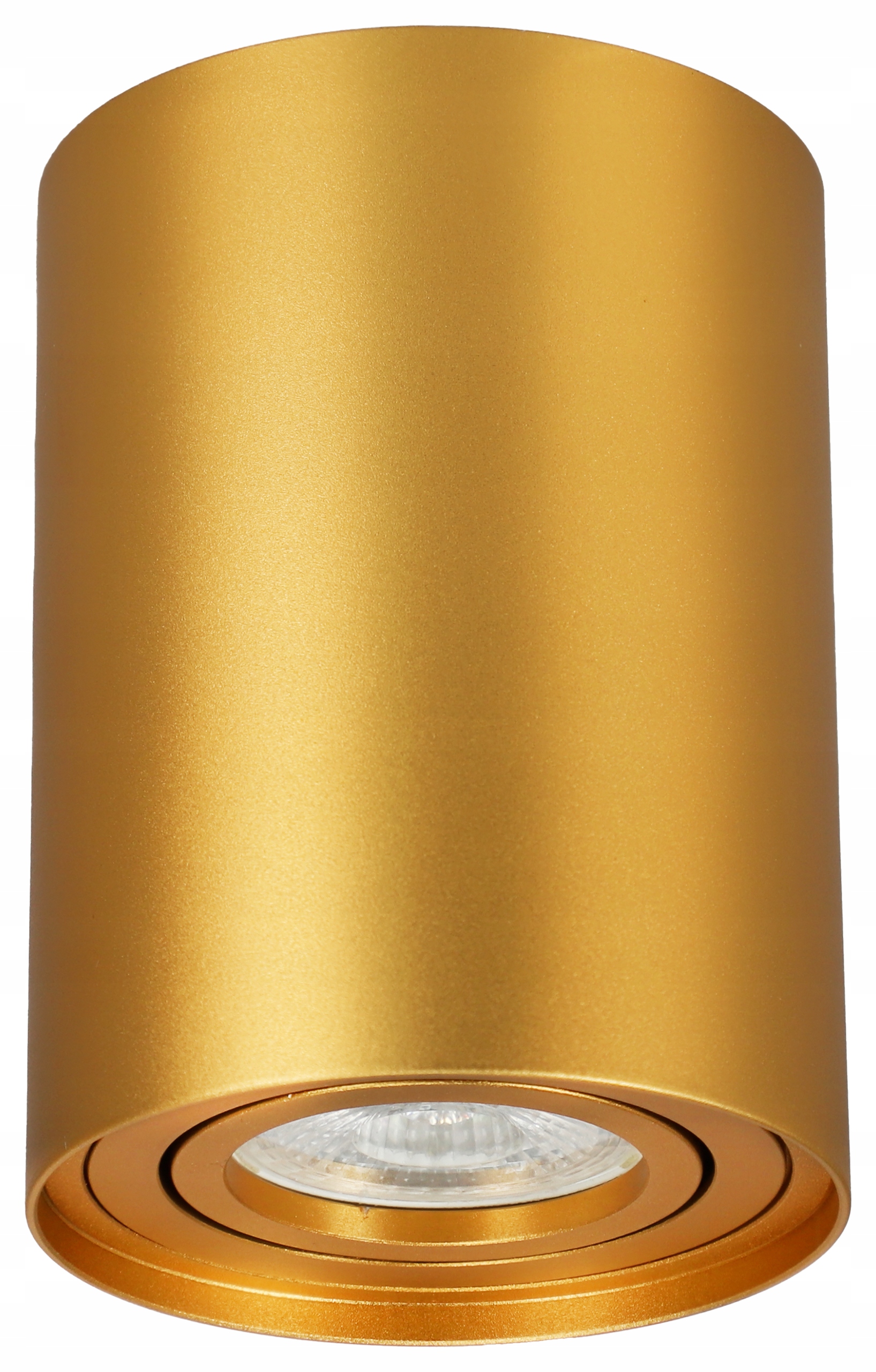 OPRAWA NATYNKOWA HALOGENOWA TUBA LED GU10 ZŁOTA Rodzaj spot