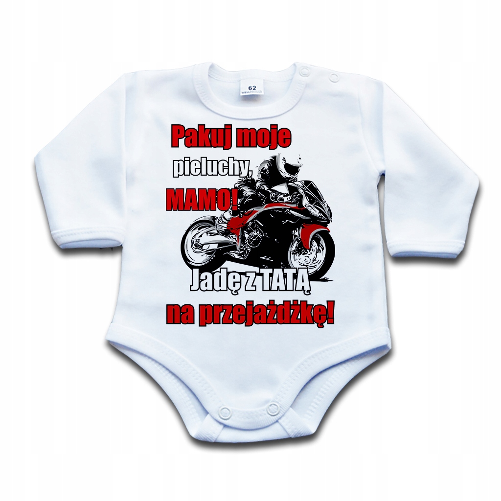 

Śmieszne Body Jadę z tatą na przejażdżkę 86 dł
