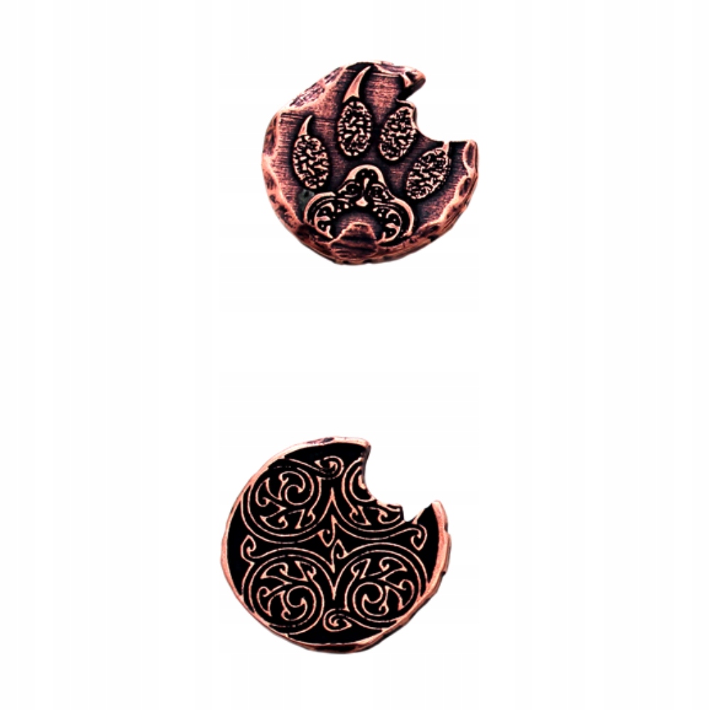 ZESTAW 9 WILKOŁACZYCH METALOWYCH MONET LARP RPG Producent Drawlab