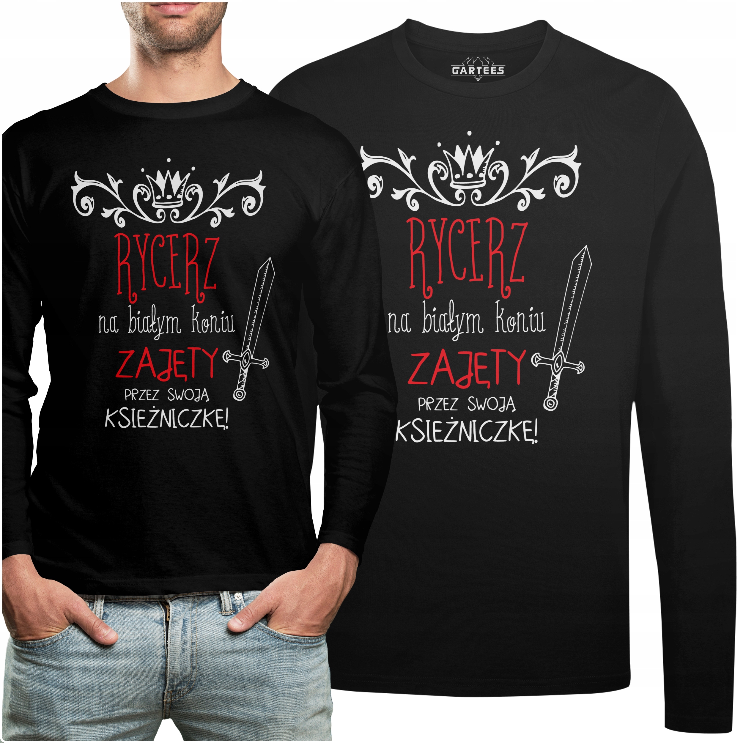 

Koszulka Long Prezent Rycerz Na Białym Koniu