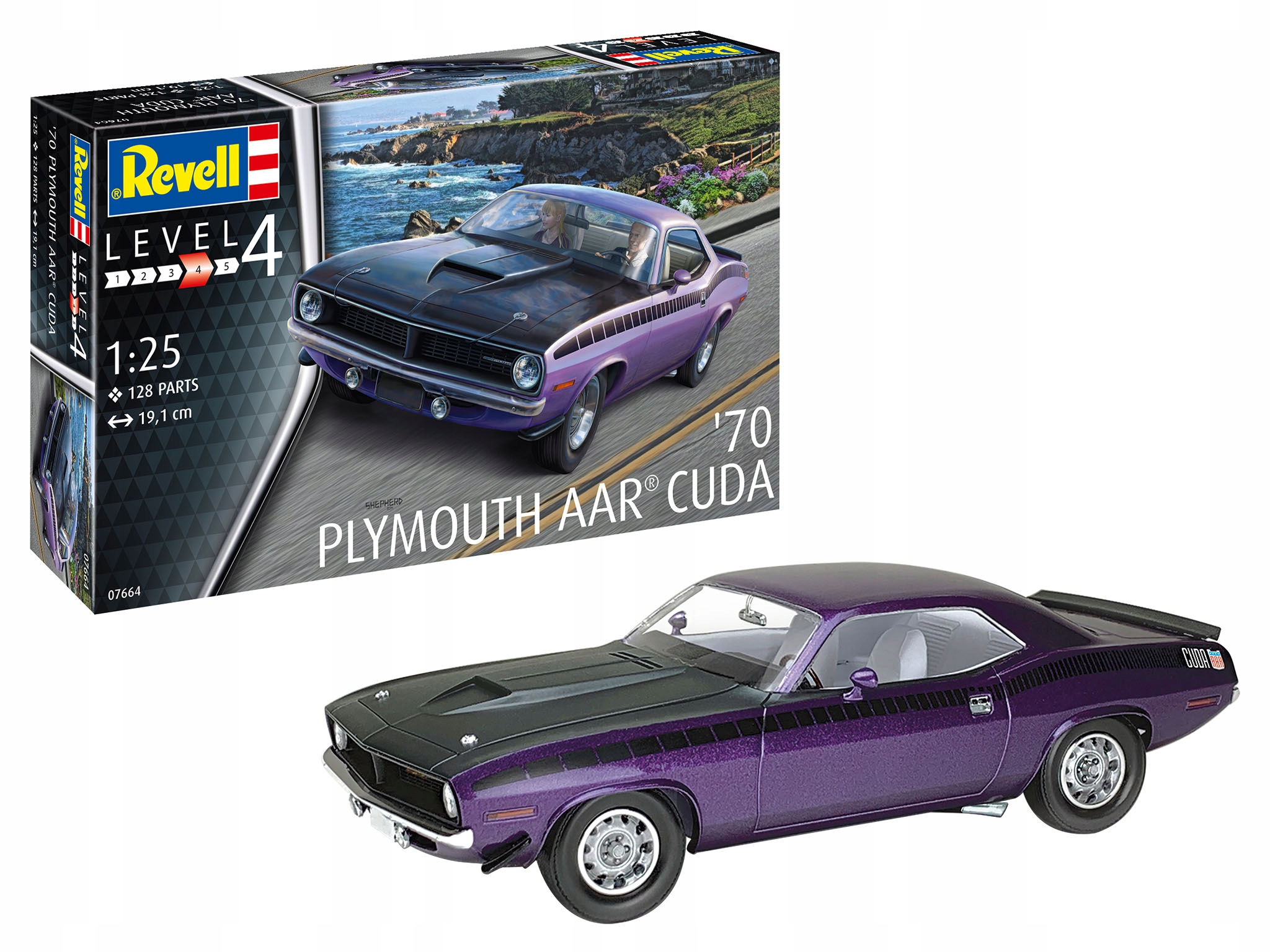 Model Ke Slepení Revell Plymouth Aar Zázraky 1:25
