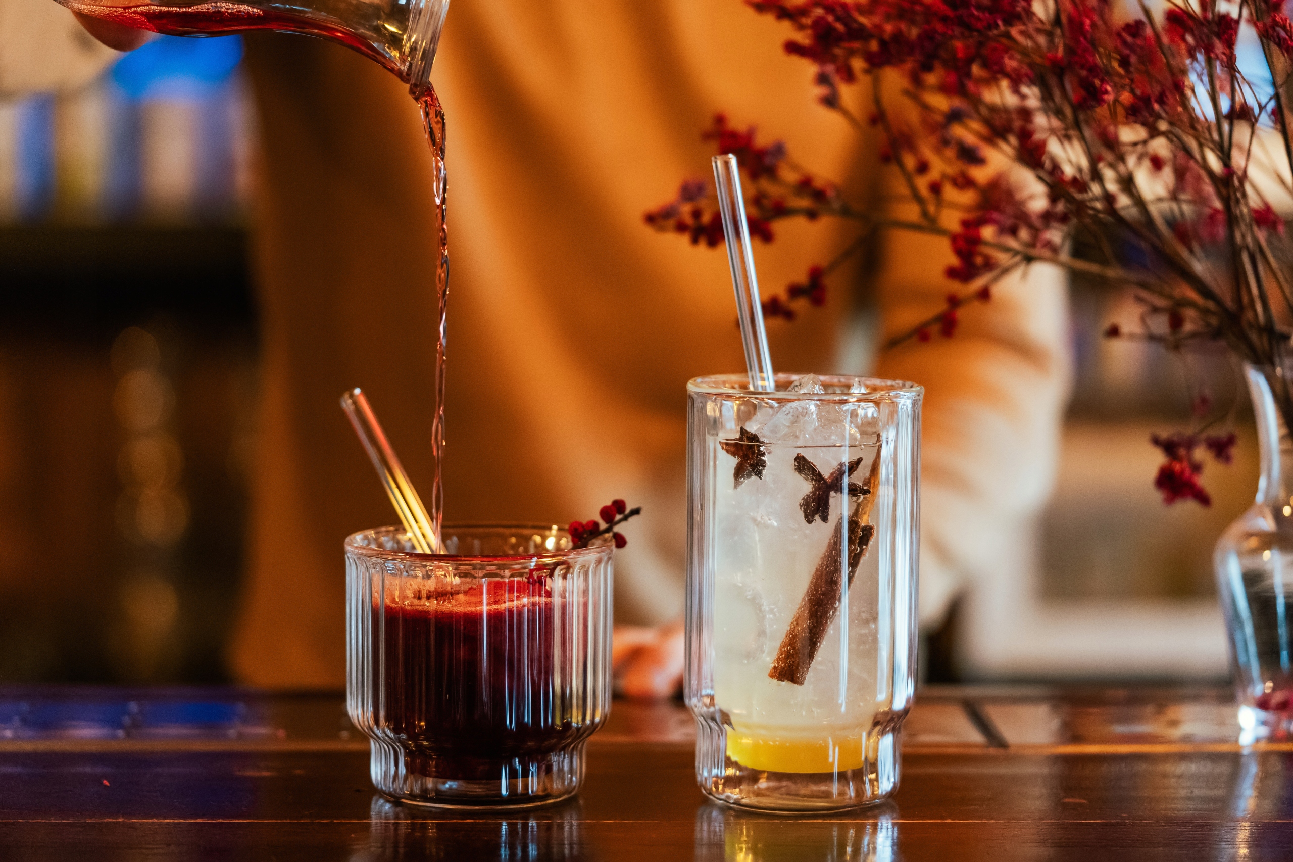 Szklanki termiczne 2szt 300ml Lungo Kolor przezroczysty