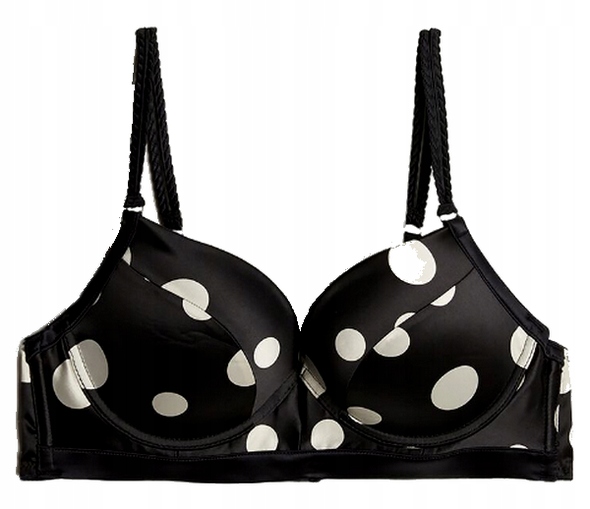 Biustonosz INTIMISSIMI Mia SATIN DOTS PUSH-UP 75C 14357962255 