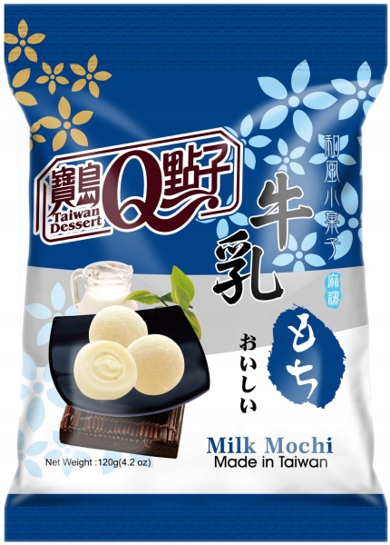 

Milk Mochi ryżowe ciastka z kremem mlecznym 120g