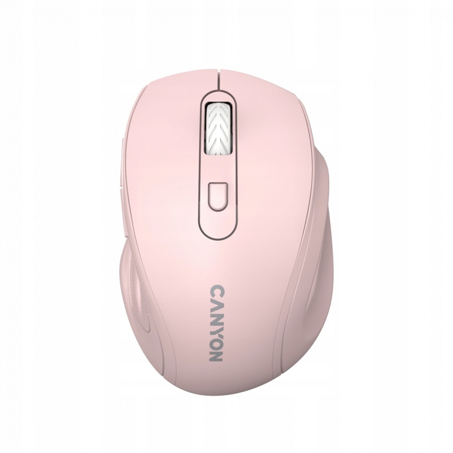 Canyon Mysz Bezprzewodowa 1600DPI 2 4GHZ 6 Przycisk?w Do Pc Laptop R??owa