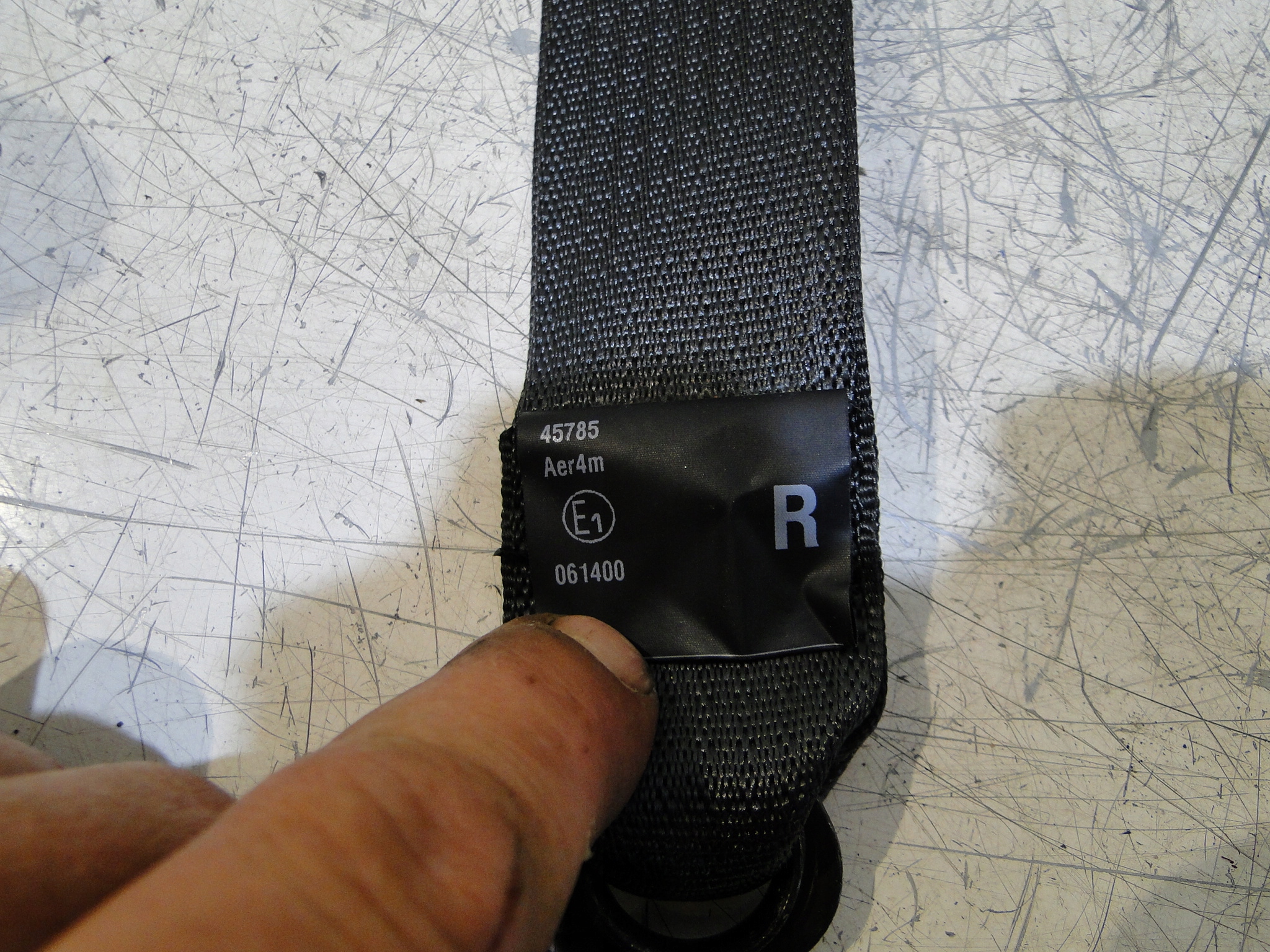 opel ADAM ремень безопасности 13357740