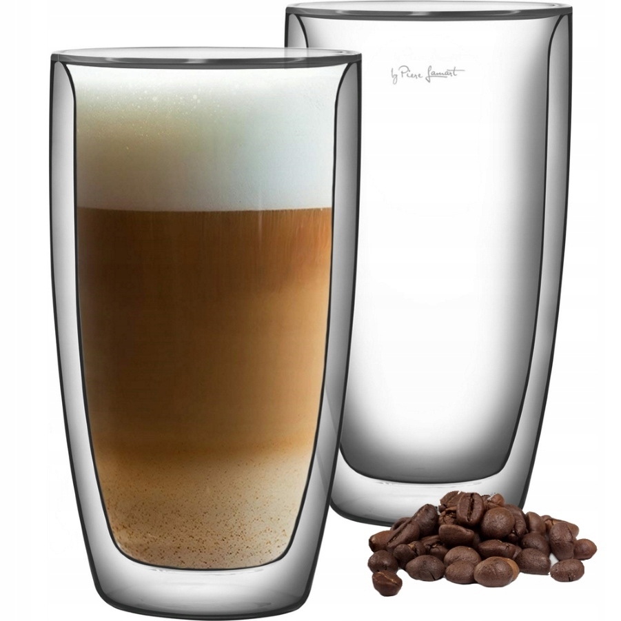 

Szklanki termiczne Lamart 380ml Kubek Podwójne Dno
