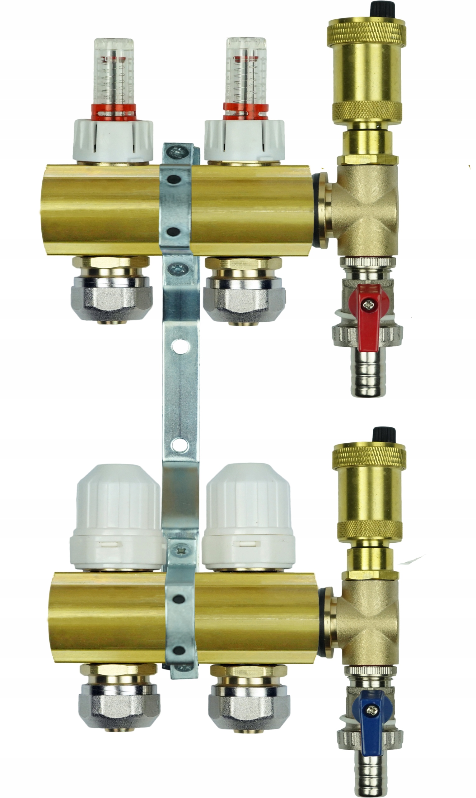 Rozdzielacz 2 ogrzewania podłogowego do podłogówki