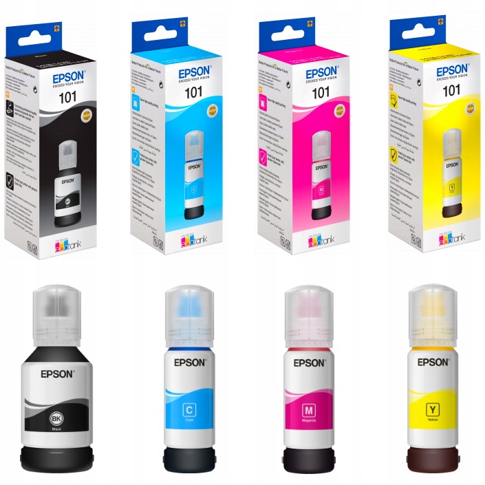 

Tusze Epson 101 Ecotank Its L4167 L4156 L6176