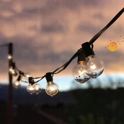 GIRLANDA LAMPKI OGRODOWE 30PATIO BALKON TARAS 9M+3 ZAPASOWE ŻARÓWKI Rodzaj gwintu inny