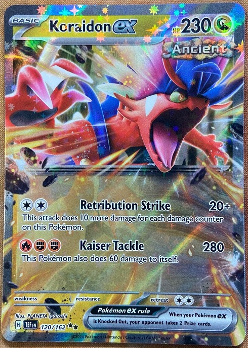 Karta Pokemon TCG Koraidon EX (120/162) Ancient