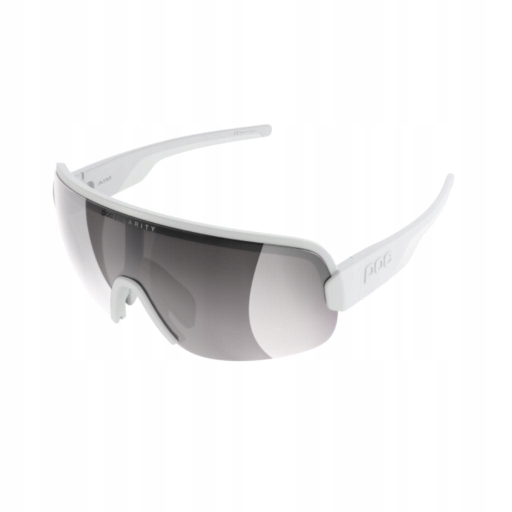 Cyklistické brýle Poc Aim Hydr. White/Clarity Road Violet/Silver Mirror
