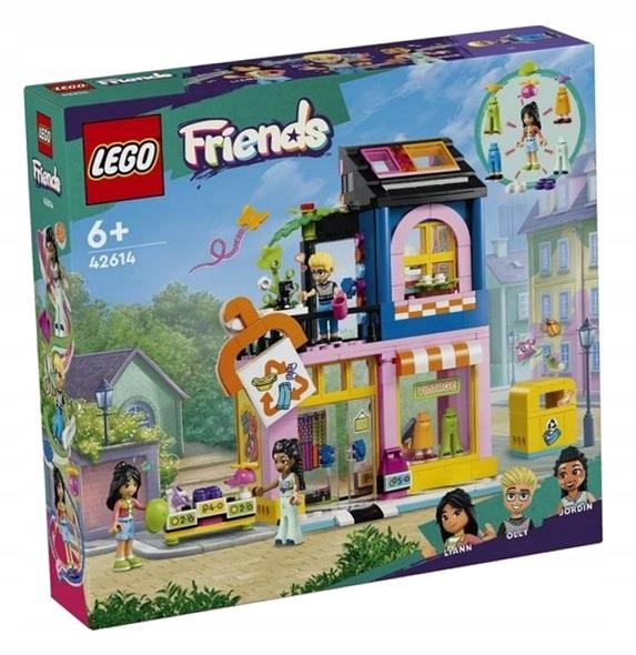 Lego(r) Friends 42614 – Obchod S Použitým Oblečením