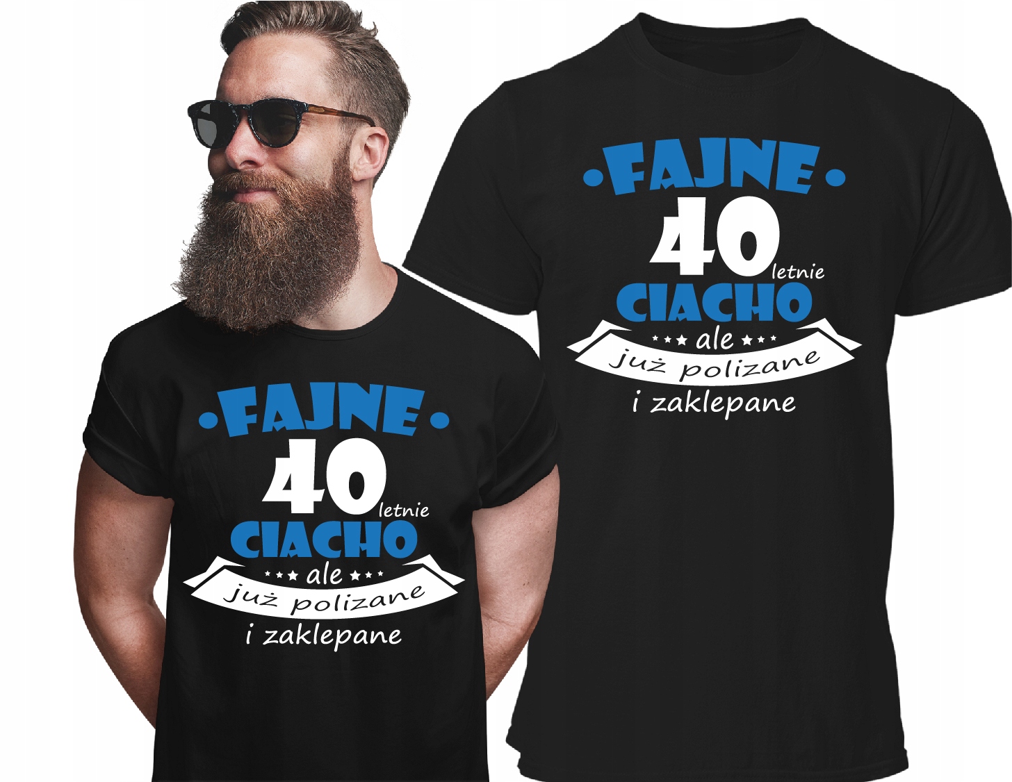

Koszulka T-shirt 40 letnie Ciacho Urodziny