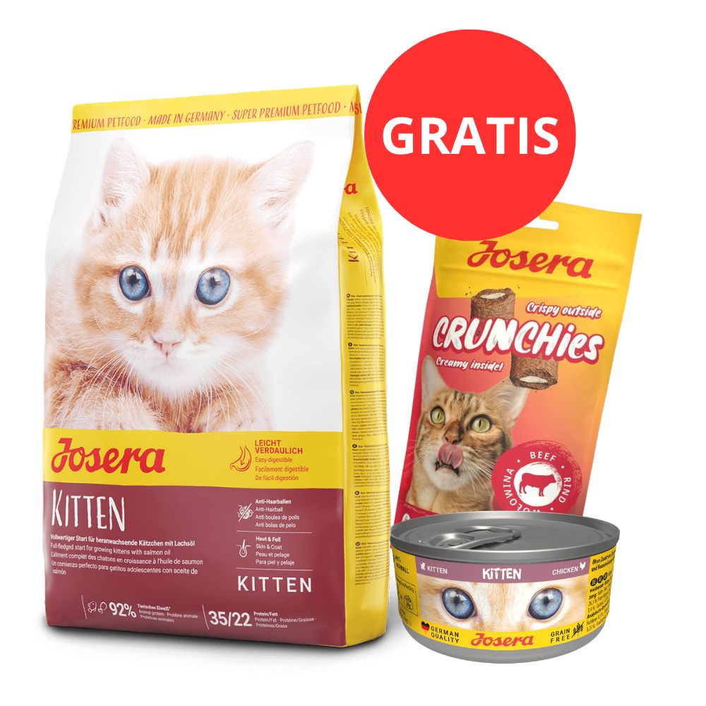 Josera Kitten Sucha karma dla KOCIĄT 2kg + GRATIS