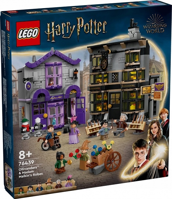 Lego Harry Potter 76439 Ollivanderovy a Madam Malkinové obchody