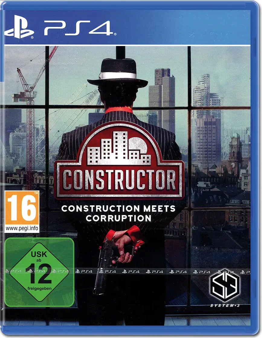 Constructor Construction Meets Corruption PlayStation 4 PS4 pudełkowa