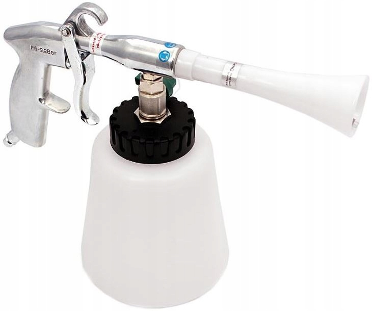 PISTOLET PIORĄCY DO CZYSZCZENIA TAPICERKI PNEUMATYCZNY 2 DYSZE PIANOWNICA