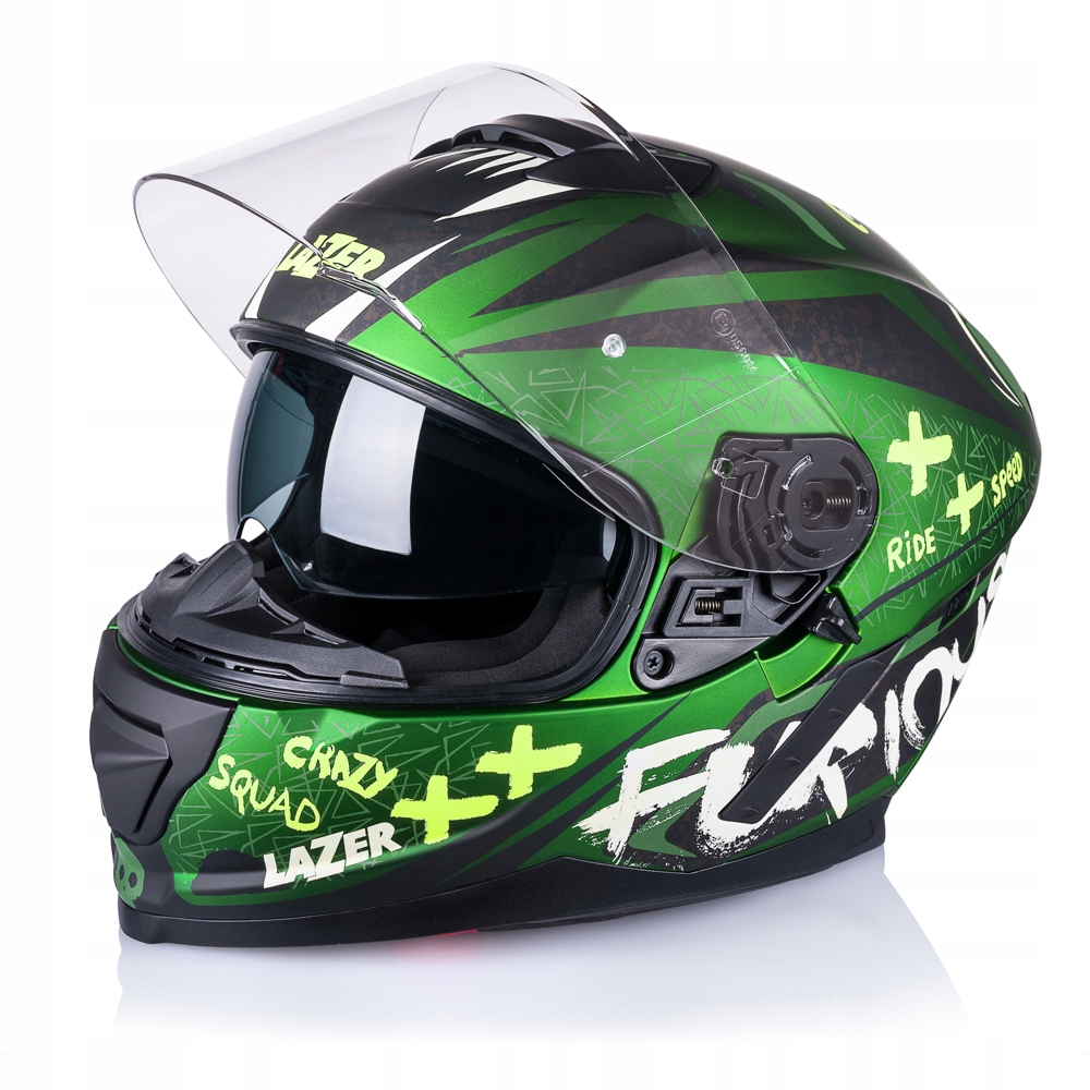 PROFESJONALNY KASK LAZER RAFALE ONI r M BLENDA Cechy dodatkowe deflektor nosa demontowalny podbródek osłona podbródka