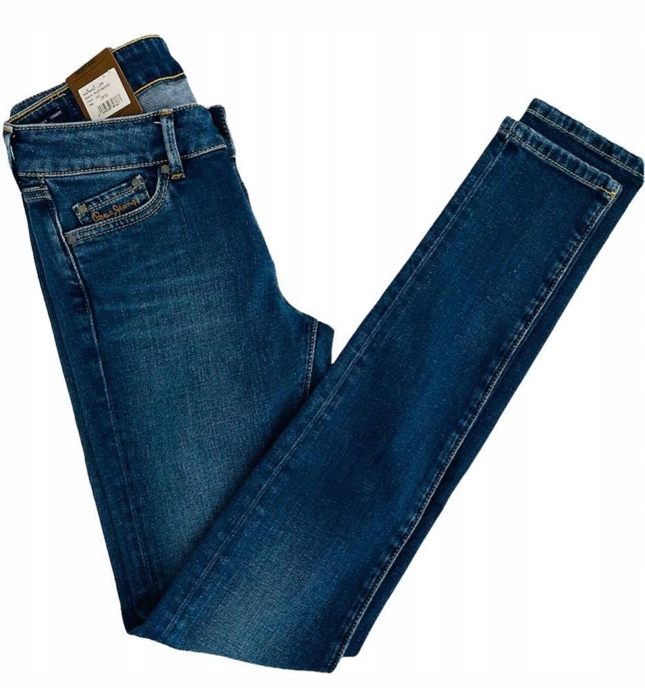Dámské skinny džíny Pepe Jeans s pravidelným pasem W26 L32