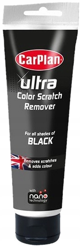 Carplan pasta polerska koloryzująca do usuwania rys lakieru na rysy czarna