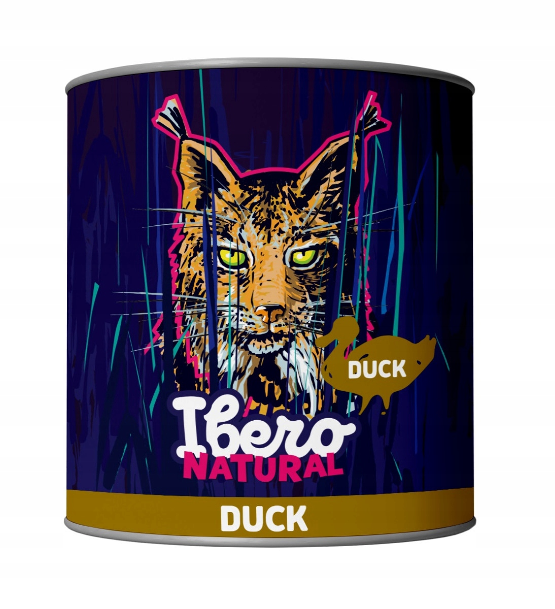 Levně 8X Ibero Natural Duck mokré krmivo pro kočky 200 g