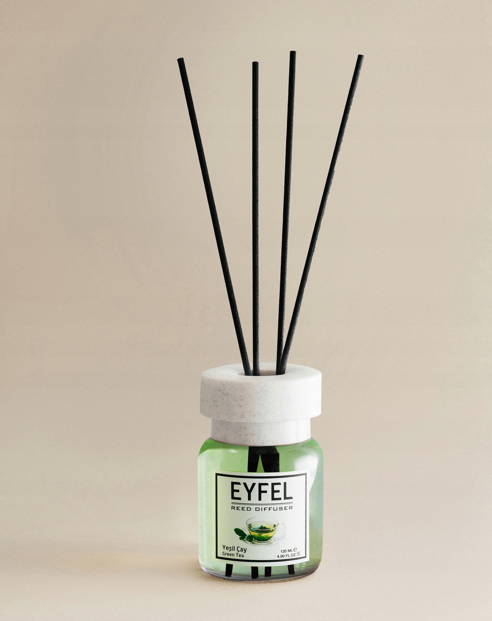 EYFEL ODŚWIEŻACZ POWIETRZA PATYCZKI ZAPACHOWE ZIELONA HERBATA 120ML ZAPACH Marka Eyfel