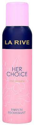 HER CHOICE dezodorant 150 ml spray LA RIVE