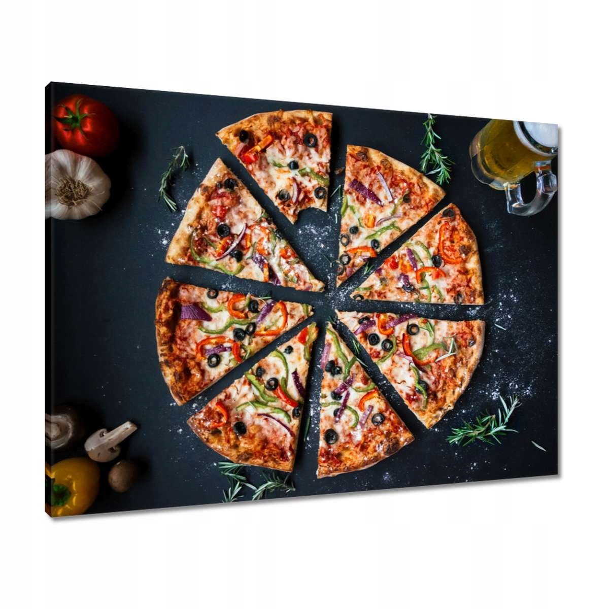 Obrazy 80x60 Lahodná pizza