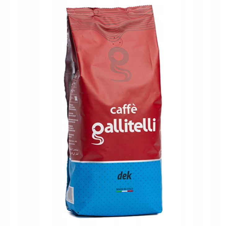 Zrnková Káva Caffe Gallitelli Dek 1 Kg