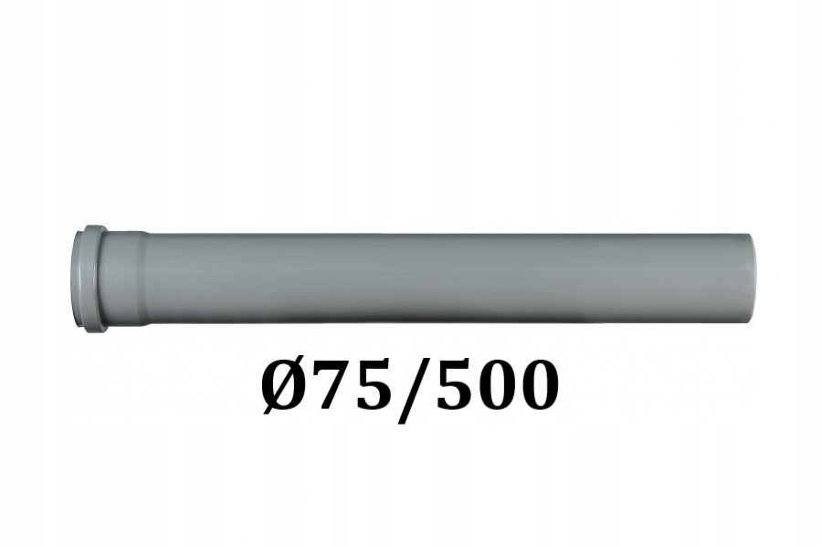 

Rura Kanalizacyjna Ø75 Pcv Kanalizacja 75/500