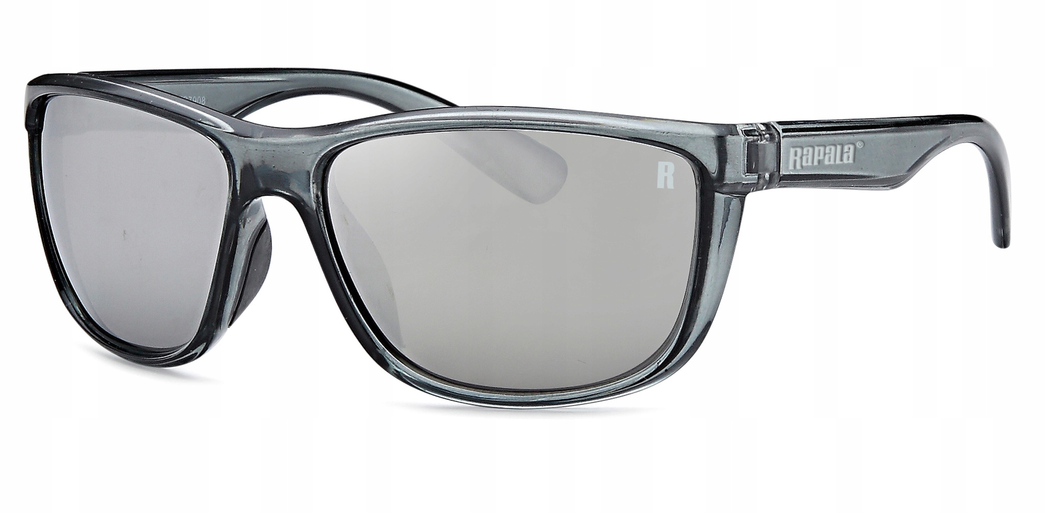 OKULARY POLARYZACYJNE RAPALA WAHOO RA4508 BLACK CRISTAL SILVER MIRROR