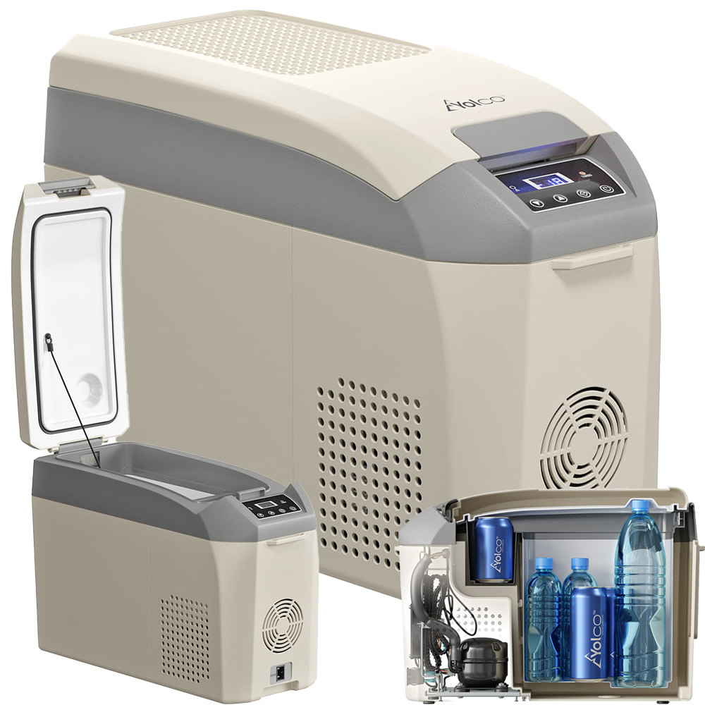 Turistická Chladnička S Kompresorem Do Auta Yolco ARC18 16L Turbo Režim Pás