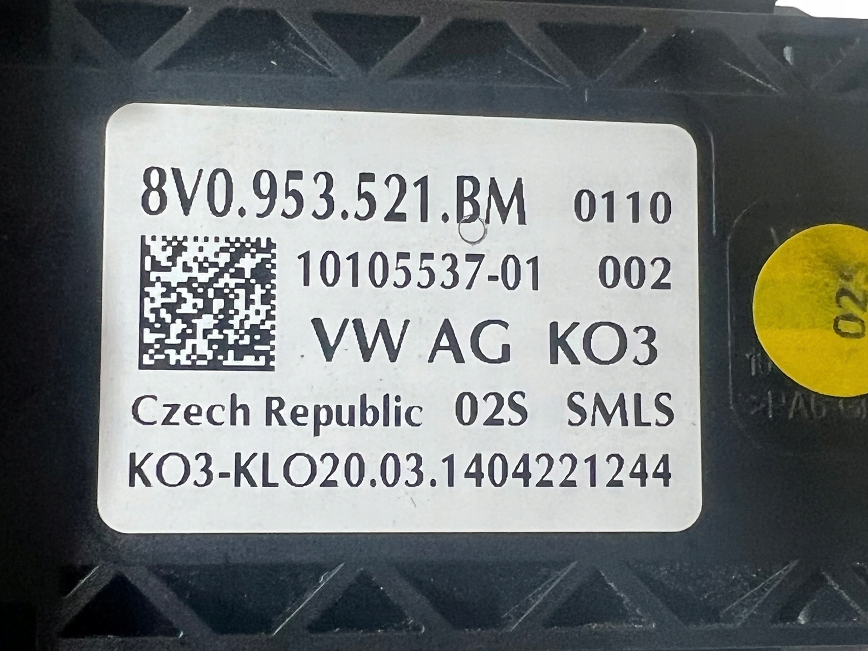 DEVIO LUCI TERGICRISTALLO TERGI luci MIGACZY AUDI A3 8V