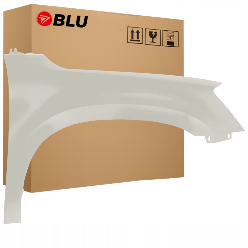 Blu Blatník Škoda Yeti 5L LF8H pravý hnědý 09-13 přední CapuccinoBeige