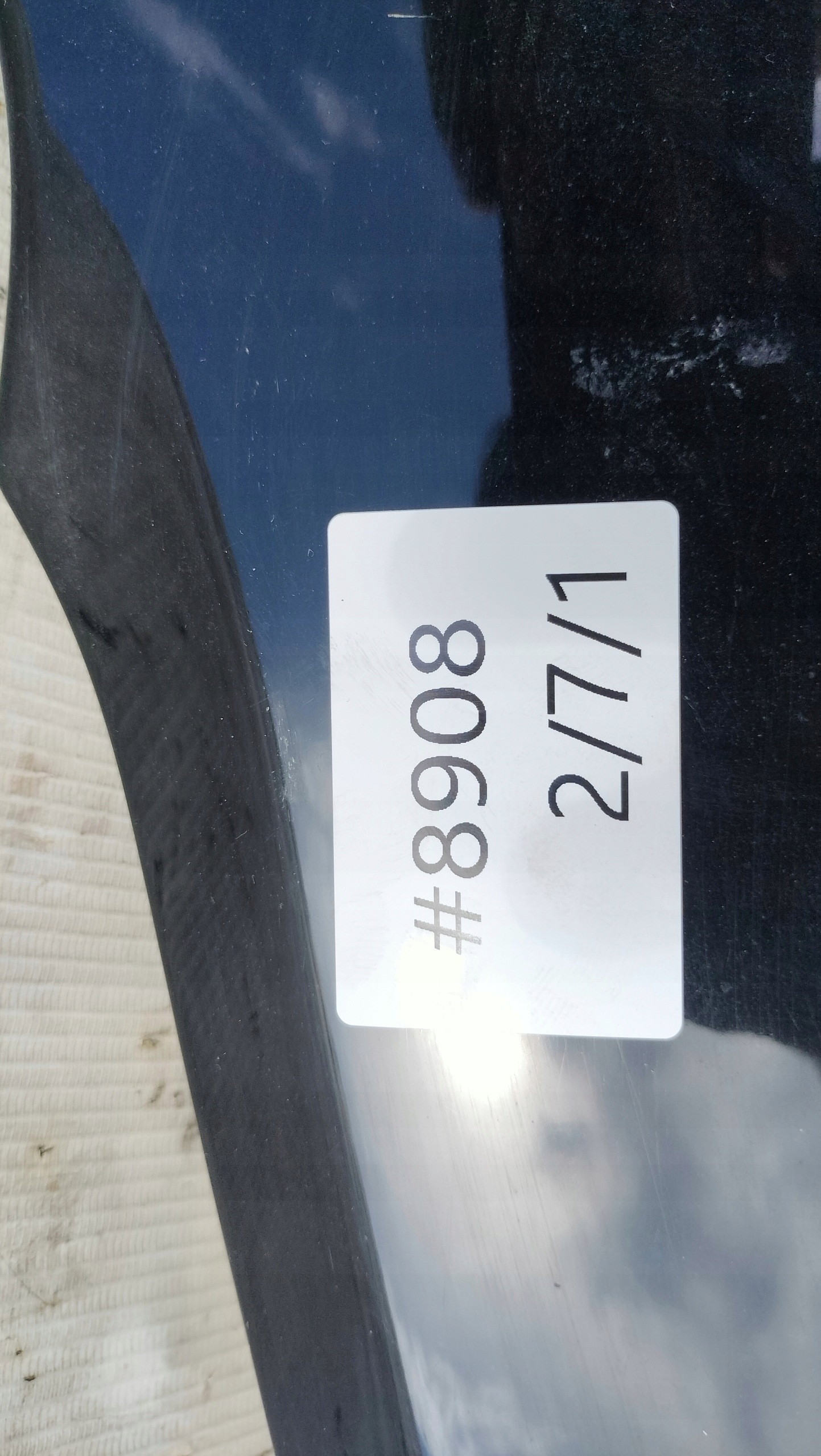 AUDI A3 8L fender left LY9B