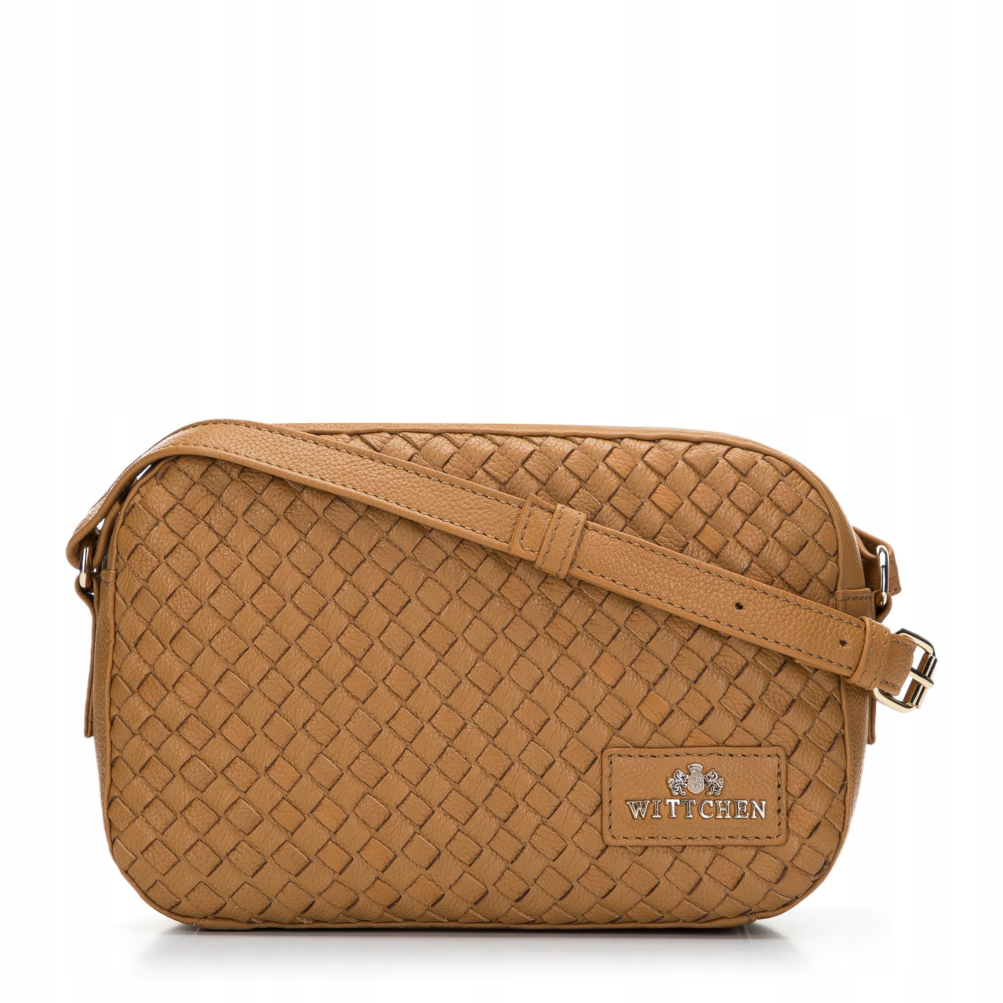 Wittchen torebka crossbody ze skóry jasnobrązowa